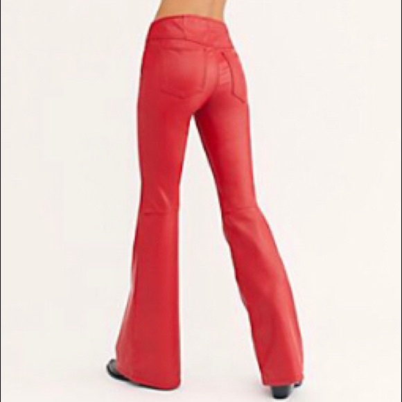 Penny Vegan Leather Pants - Picture 1 of 3